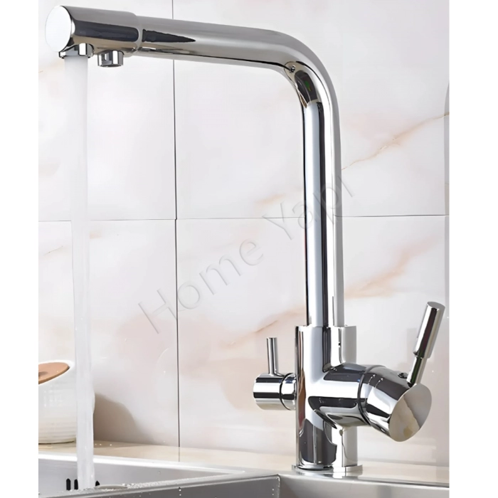 Mutfak Eviye Bataryası 3 Yollu Arıtmalı Batarya