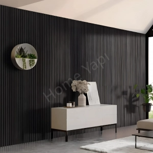 Akustik Duvar Paneli Antrasit resim2