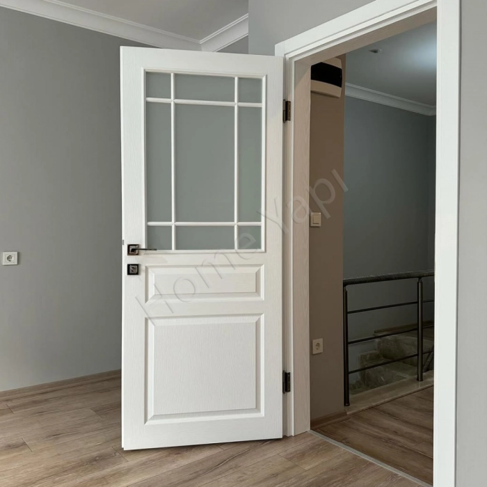 Amerikan Panel Kapı Bolu +Yarım Camlı