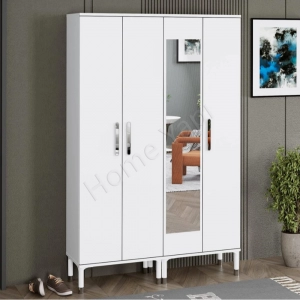 4 Kapaklı Ayakkabılık Vestiyer Portmanto resim 1