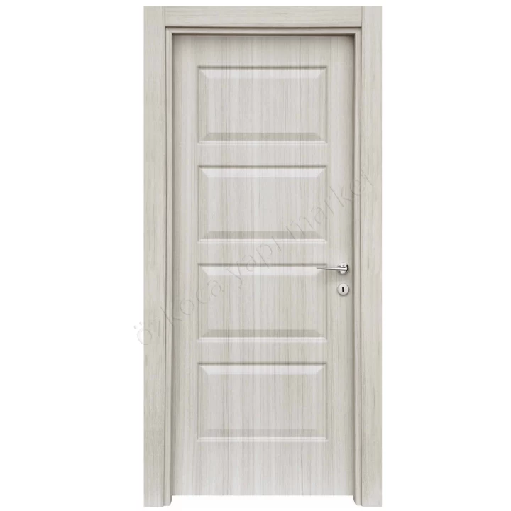 Amerikan Panel Kapı Canik Krem Aksesuar Dahil