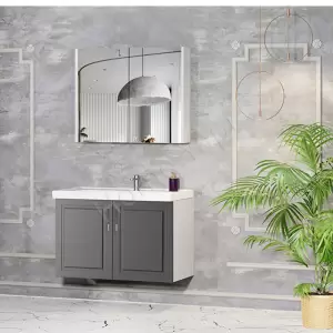 Banyo Dolabı 80 Cm Karen Arin Balon Kapak resim2