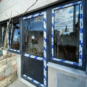 Antrasit Balkon Kapısı Her Ebatta resim2