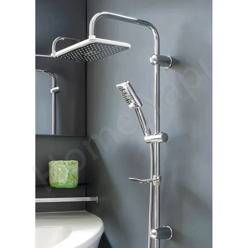 Duş Seti Çeviksu Premium Yağmurlama Gümüş