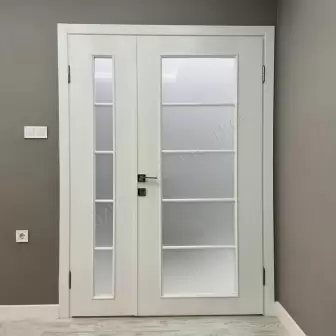 Melamin Kapı Camlı Yavru Kapı Aksesuar Dahil resim 2