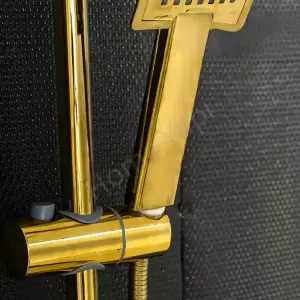 Duş Seti Uzay Premium Yağmurlama Gold resim5