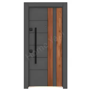 Çelik Kapı Antrasit Saruhan 417 resim1