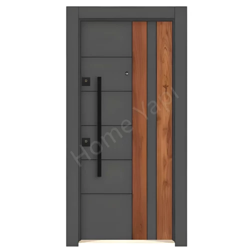 Çelik Kapı Antrasit Saruhan 417