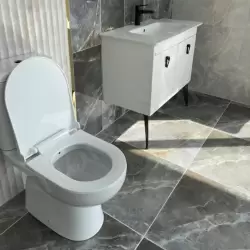 Klozet Takımı Sakovit Alttan Çıkışlı+Iç Takımdahil resim3