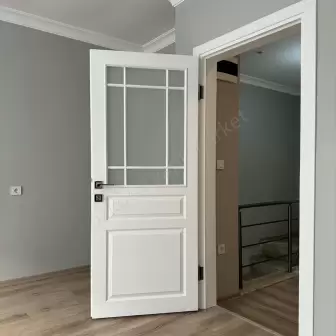 Amerikan Panel Bolu Yarım Camlı Aksesuar Dahil resim 1