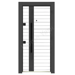 Çelik Kapı Antrasit Saruhan 418 resim1