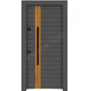 Çelik Kapı Antrasit Saruhan 419 resim1