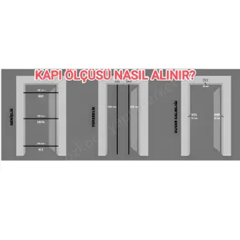 Amerikan Panel Kapı Canik Aksesuar Dahill resim 3