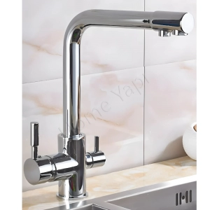 Mutfak Eviye Bataryası 3 Yollu Arıtmalı Batarya resim2