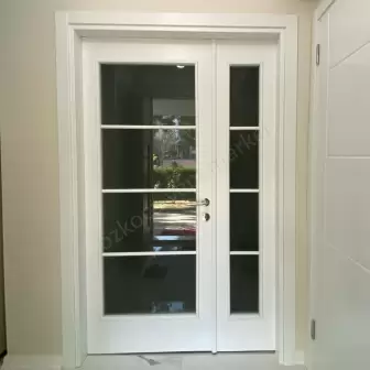 Melamin Kapı Camlı Yavru Kapı Aksesuar Dahil resim 3