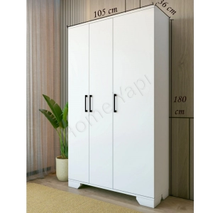 Gardrop 3 Kapaklı Suntalam 105 cm resim 2