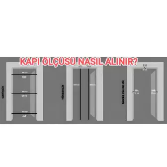 Amerikan Panel Kapı Kum Saati Aksesuar Dahill resim 4