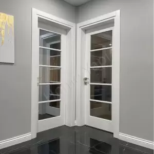 Melamin Kapı Tam Camlı+Aksesuar Dahil resim3