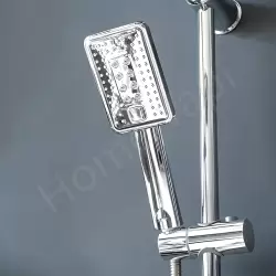 Duş Seti Çeviksu Premium Yağmurlama Gümüş resim2