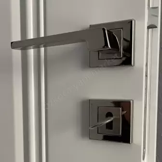 Amerikan Panel Kapı Kahve Aksesuar Dahil resim 2