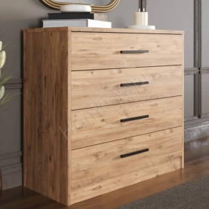 Şifonyer 4 Çekmeceli Kahfe 84 cm resim 1