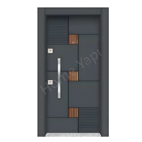 Çelik Kapı Antrasit Saruhan 416