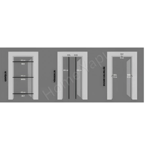 Amerikan Panel Kapı Bolu +Yarım Camlı 1 resim4