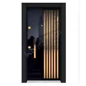 Çelik Kapı Laminox Kabarta Sis 6 resim1