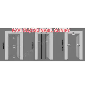 Melamin Kapı Ürgüp Renkli Çerçeve Aksesuar Dahil resim 4