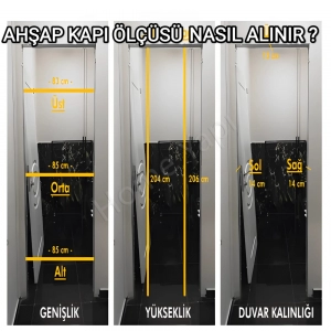 Amerikan Panel Kapı Bolu Aksesuar Dahil resim3