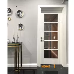 Melamin Kapı Tam Camlı+Aksesuar Dahil resim1