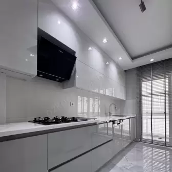 Mutfak Dolabı Glosmax Beyaz Anahtar Teslim resim 2