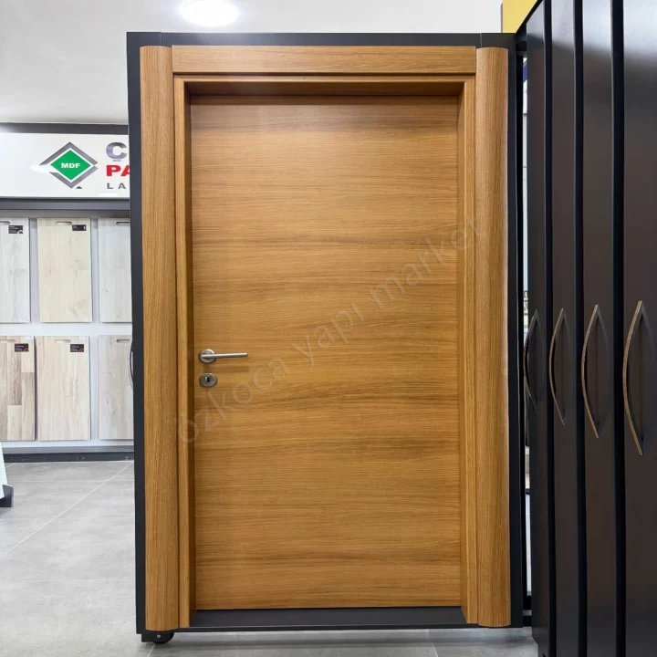 Kompozit Oda Kapısı Ado100 Kahve Aksesuar Dahil