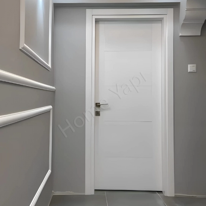 Amerikan Panel Kapı Madran + Aksesuar Dahil