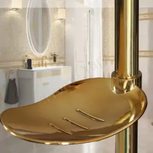 Mafsallı Duş Seti Gold Çeviksu resim2