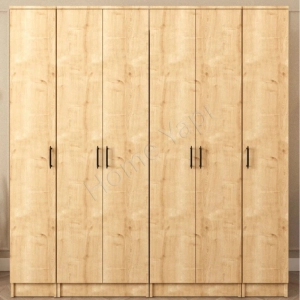 6 Kapakl Gardrop Kahfe 14 Raflı 2 Askılıklı resim 2