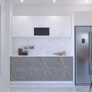 Mutfak Dolabı 200 Cm Makinasız Venedik Tezgah Dahi resim1