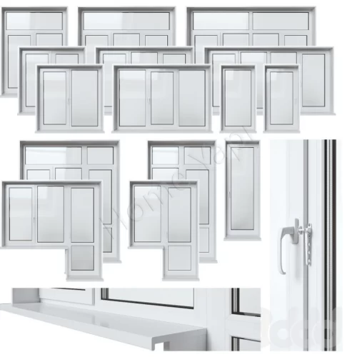 Fransız Tipi Pvc Pencereler