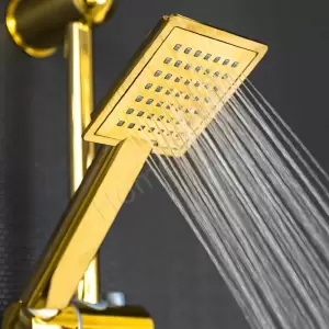 Duş Seti Uzay Premium Yağmurlama Gold resim2